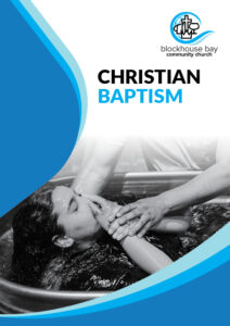 Baptism Brochure - 2025 - cover
