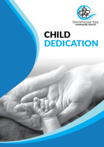 Child Dedication Brochure - 2025 - cover
